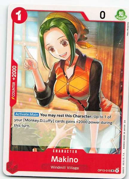 Makino - One Piece Card Game #OP13-015