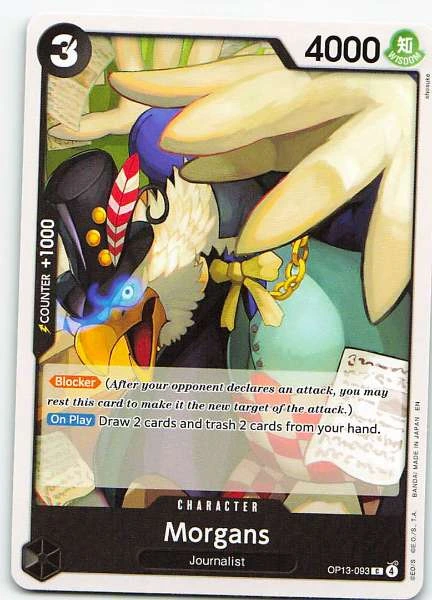 Morgans - Wings of the Captain #OP13-093