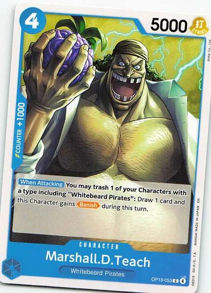 Marshall.D.Teach - Awakening of the New Era #OP13-053