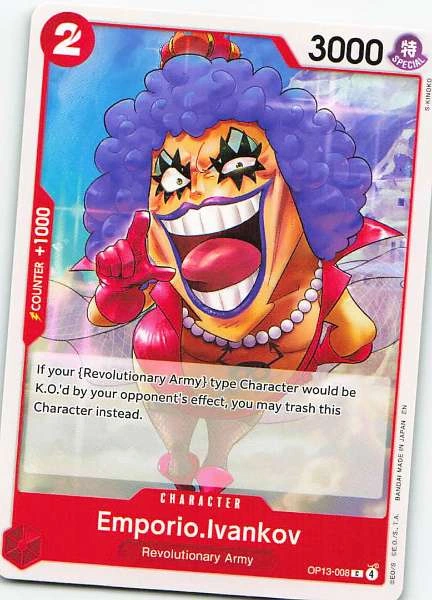 Emporio.Ivankov - Wings of the Captain #OP13-008