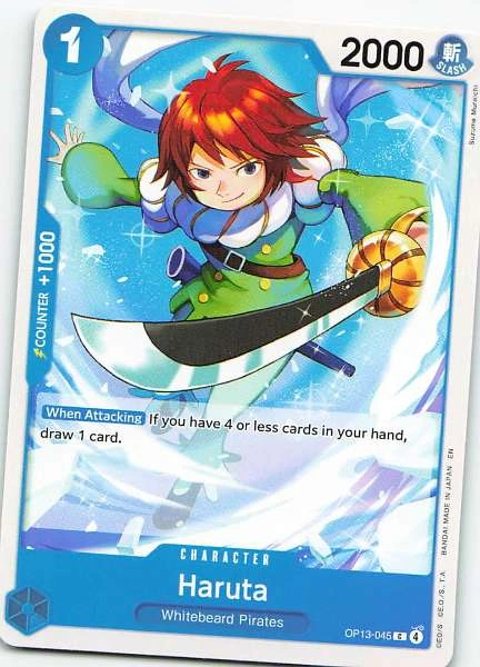 Haruta - One Piece Card Game #OP13-045