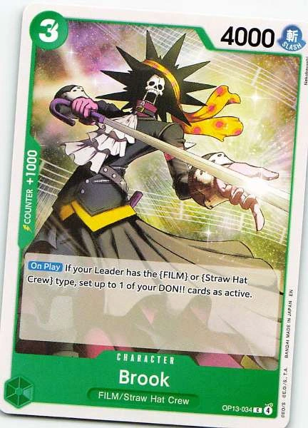 Brook - Wings of the Captain #OP13-034