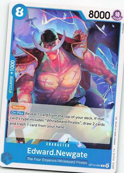 Edward.Newgate - ONE PIECE Card Game 500 Years in the Future #OP14-044