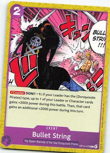 Bullet String - Wings of the Captain #OP14-078