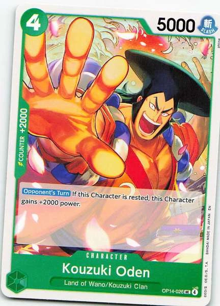 Kouzuki Oden - One Piece Card Game #OP14-026