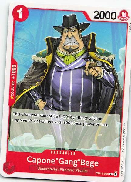 Capone"Gang"Bege - 2D Future #OP14-003