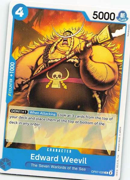 Edward Weevil - 500 Years in the Future #OP07-039