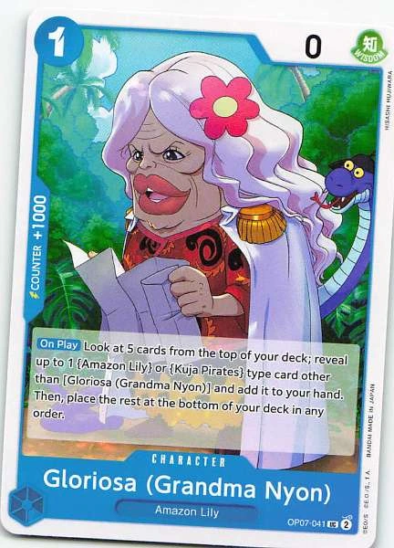 Gloriosa (Grandma Nyon) - 500 Years in the Future #OP07-041