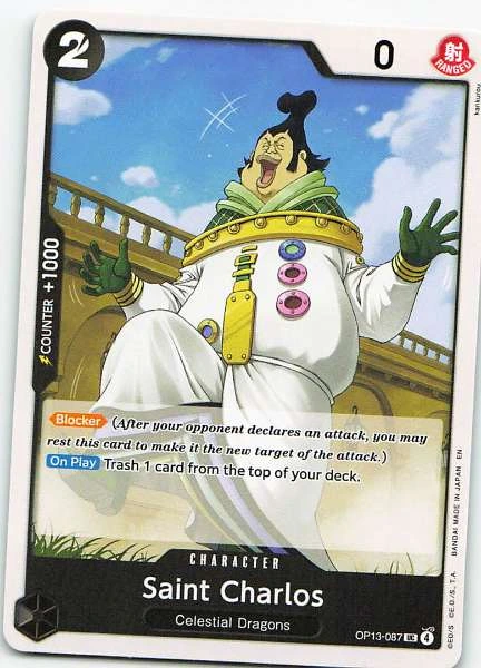 Saint Charlos - Awakening of the New Era #OP13-087