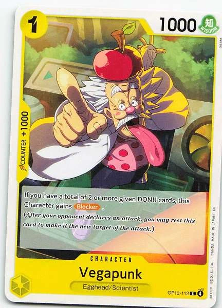Vegapunk - One Piece Card Game #OP13-112