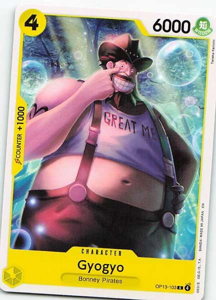 Gyogyo - Wings of the Captain #OP13-103