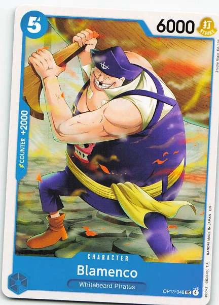 Blamenco - Wings of the Captain #OP13-048