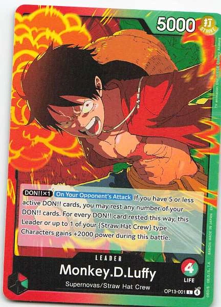 Monkey.D.Luffy - Awakening of the New Era #OP13-001