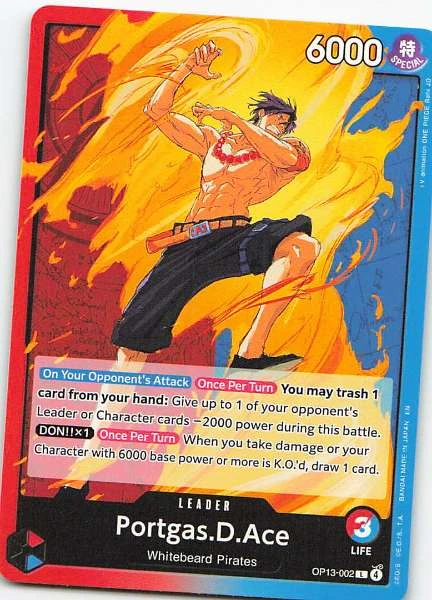 Portgas.D.Ace - Awakening of the New Era #OP13-002
