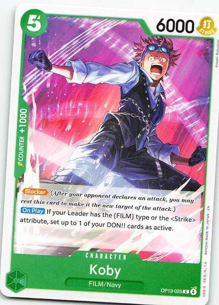 Koby - Wings of the Captain #OP13-025