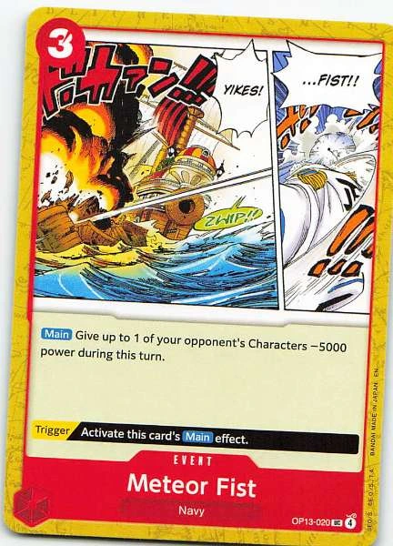 Meteor Fist - Wings of the Captain #OP13-020