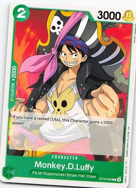 Monkey.D.Luffy - Starter Deck Uta #ST16-005