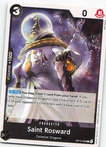 Saint Rosward - Wings of the Captain #OP13-095