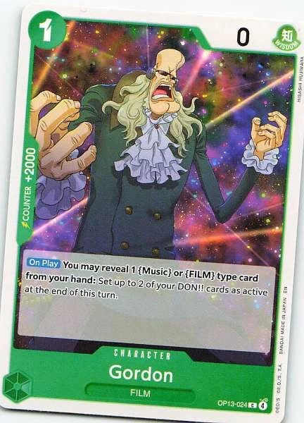 Gordon - Wings of the Captain #OP13-024