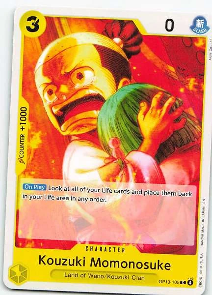 Kouzuki Momonosuke - The Three Brothers #OP13-105