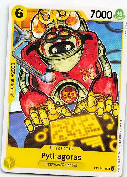 Pythagoras - One Piece Card Game #OP13-111