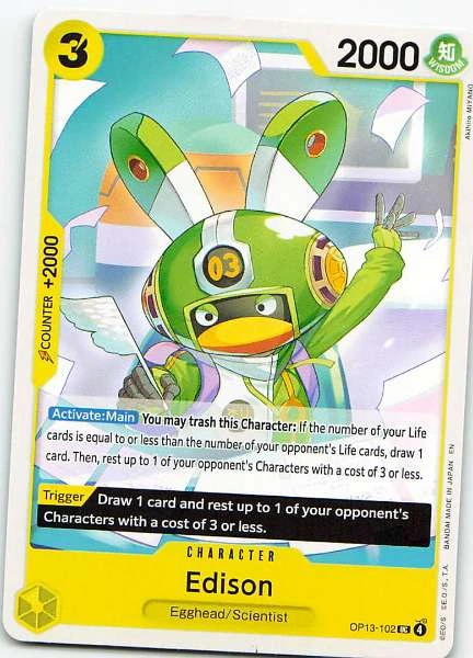 Edison - Awakening of the New Era #OP13-102