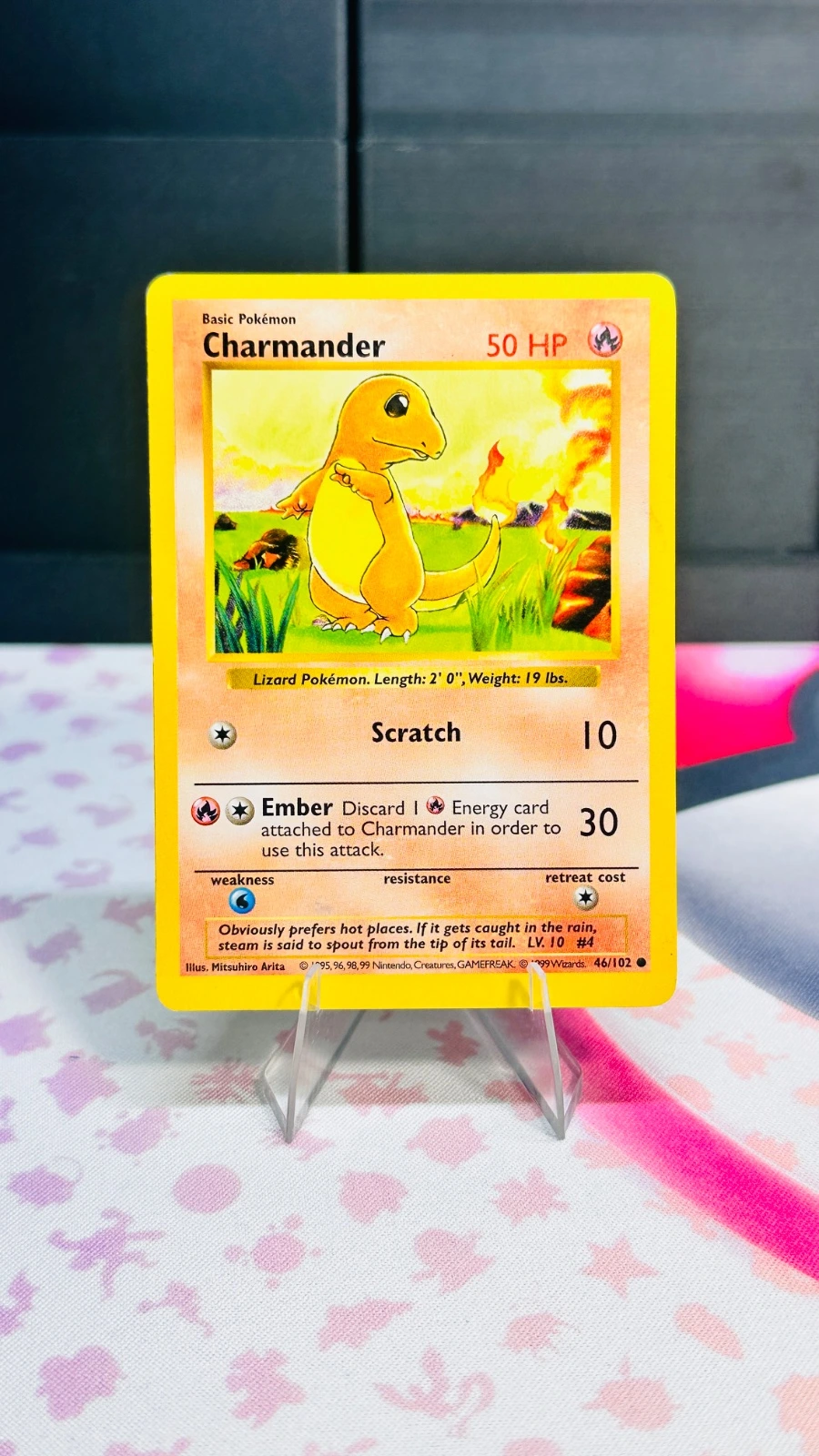 Charmander (shadowless) - Base Set
