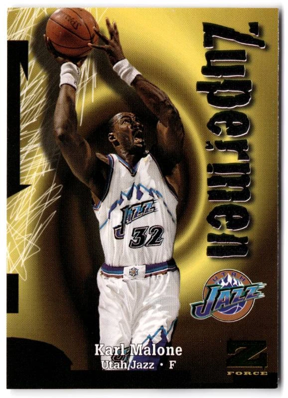 Karl Malone - 1997-98 Skybox Z-Force #206