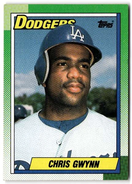 Chris Gwynn - 1990 Topps #456