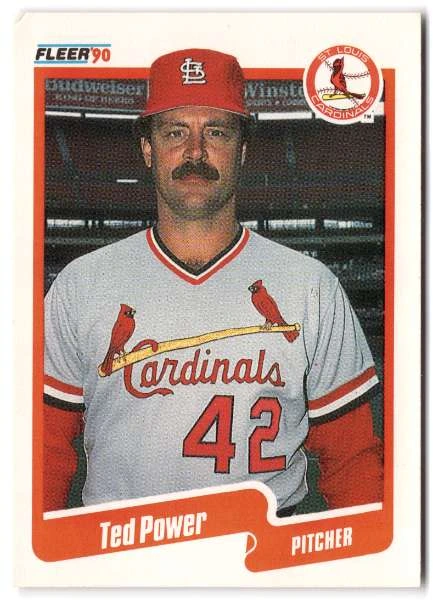 Ted Power - 1990 Fleer #258