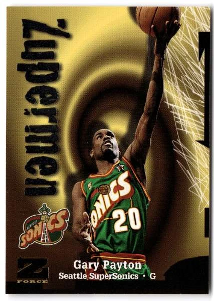Gary Payton - 1997-98 Z-Force #204