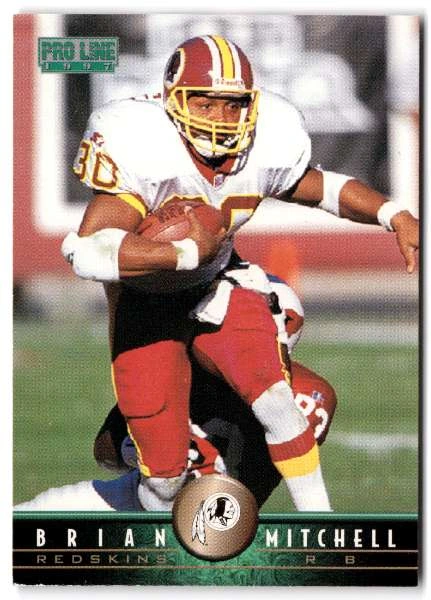Brian Mitchell - 1997 Pro Line #270