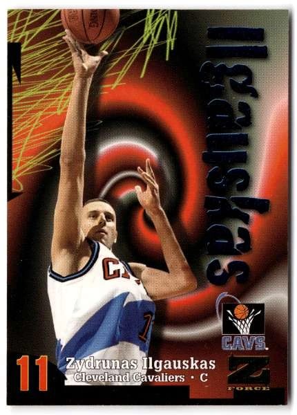 Zydrunas Ilgauskas - 1997-98 Z-Force #185