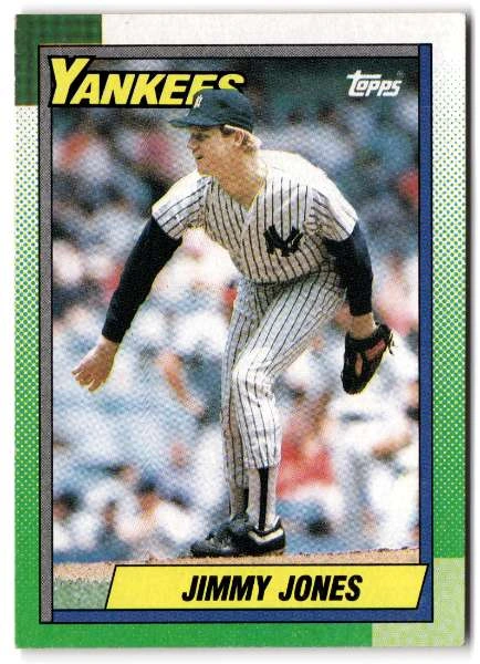 Jimmy Jones - 1990 Topps #359
