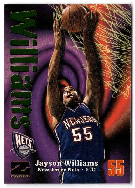 Jayson Williams - 1997-98 Z-Force #154