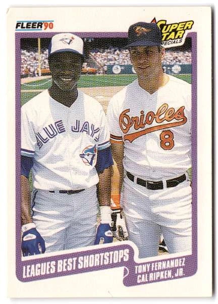 Leagues Best Shortstops - Cal Ripken Jr. and Tony Hernandez #634