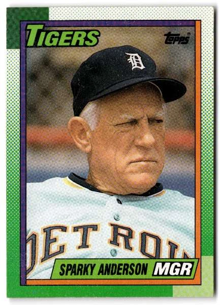 Sparky Anderson - 1990 Topps #609
