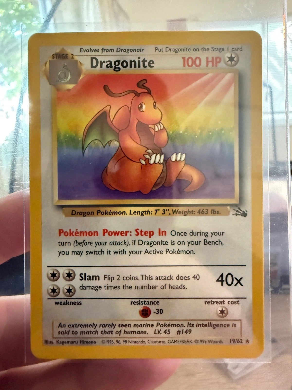 Dragonite - Fossil #19/62