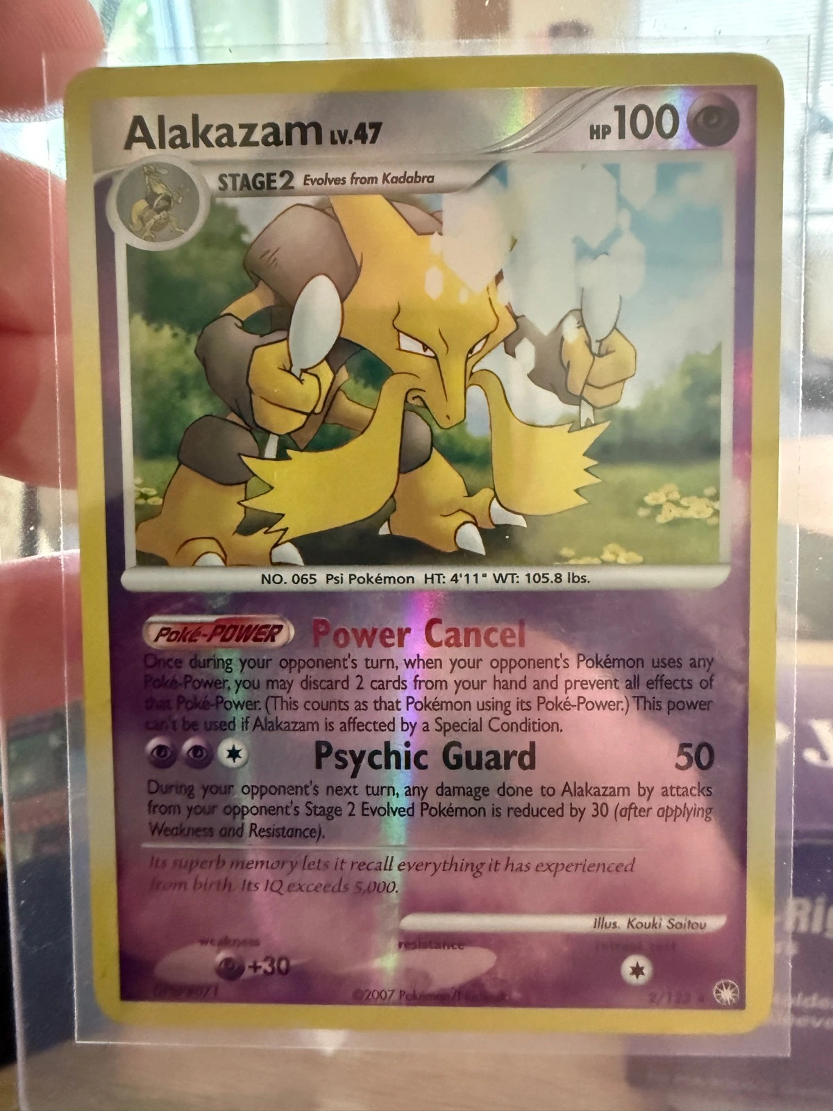 Alakazam lv.47 - Mysterious Treasures #2/123