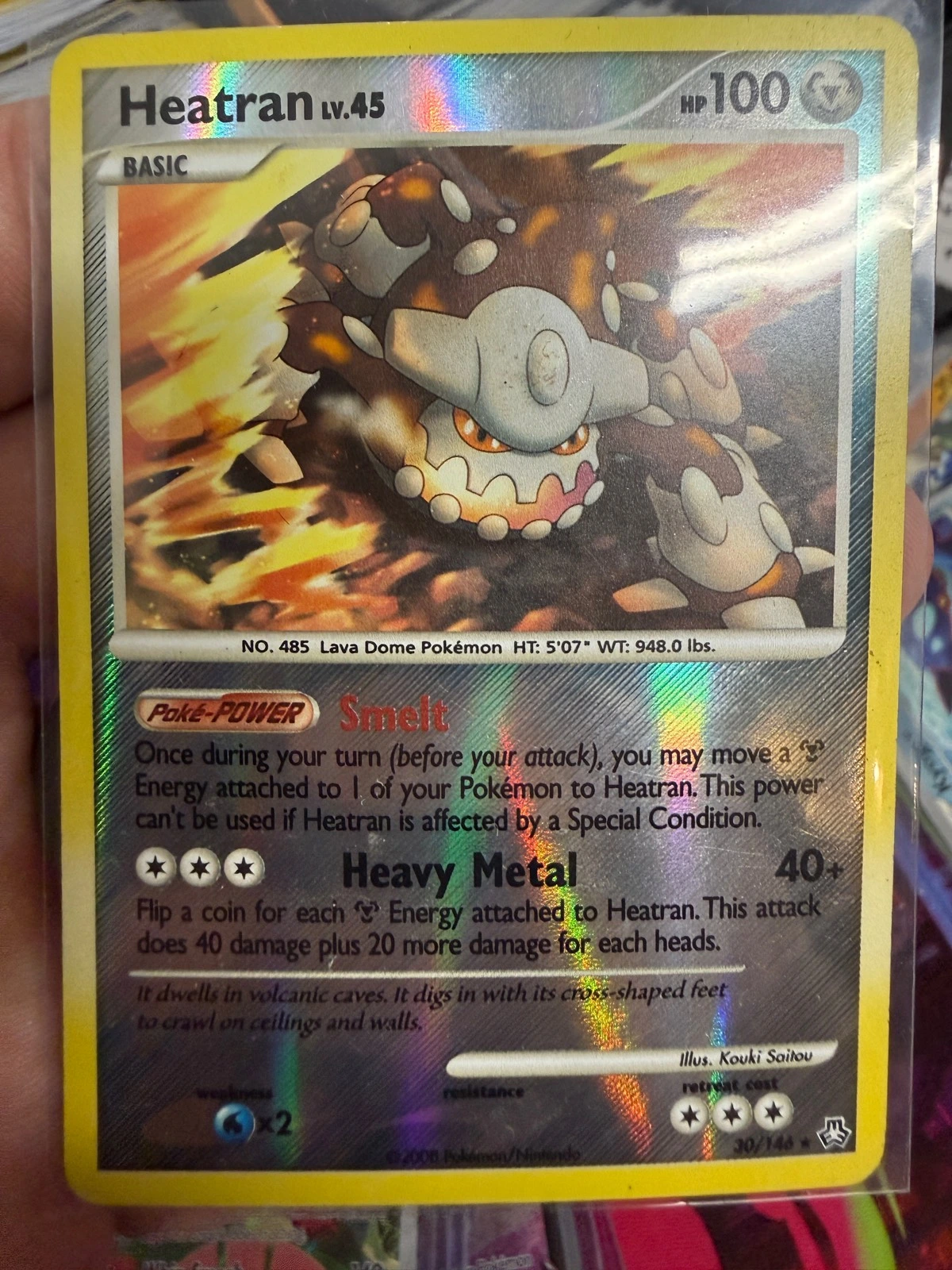 Heatran - Diamond & Pearl Legends Awakened #30/146