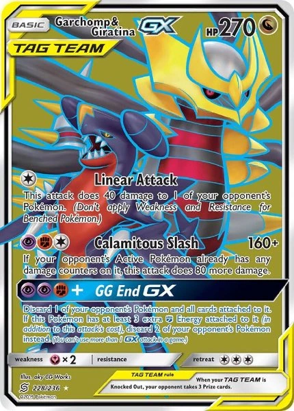 Garchomp & Giratina GX - Unified Minds #228/236