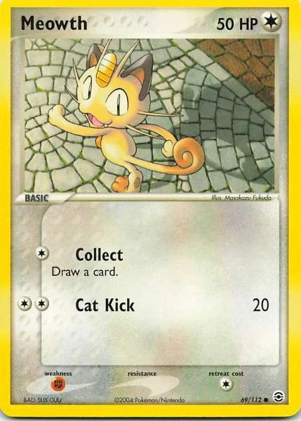 Meowth - FireRed & LeafGreen #69/112