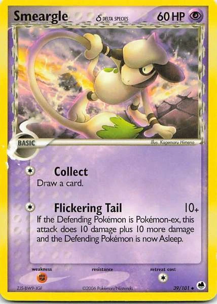 Smeargle - EX Delta Species #39/101
