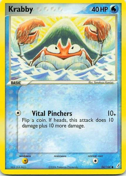 Krabby - EX Legend Maker #54/100