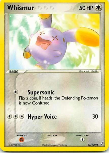 Whismur - EX Legend Maker #69/100