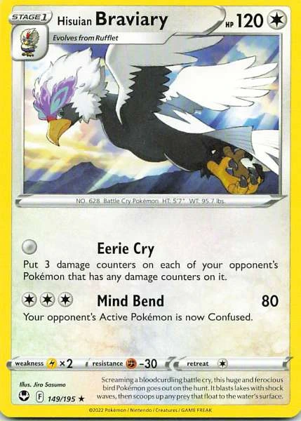 Hisuian Braviary - Astral Radiance #149/195