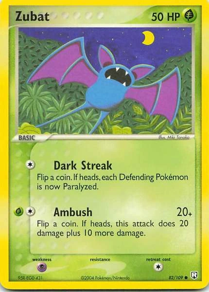 Zubat - EX Team Rocket Returns #82/109
