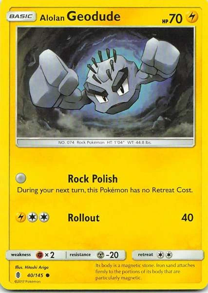Alolan Geodude - Guardians Rising #40/145