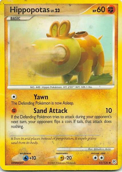 Hippopotas - Diamond & Pearl #51/130