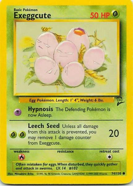 Exeggcute - Base Set 2 #74/130
